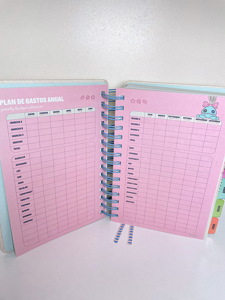 Agenda Stitch Diaria Mooving 2027