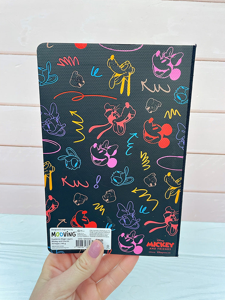 Cuaderno "Capas Mágicas" Mickey y Amigos