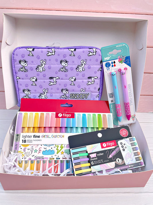 Cajita Snoopy Navidad