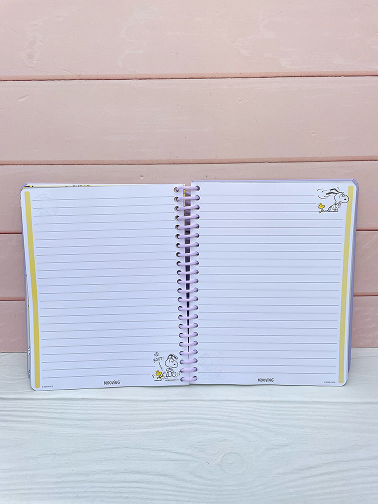 Cuaderno Premium 1/2 Oficio Snoopy Mooving