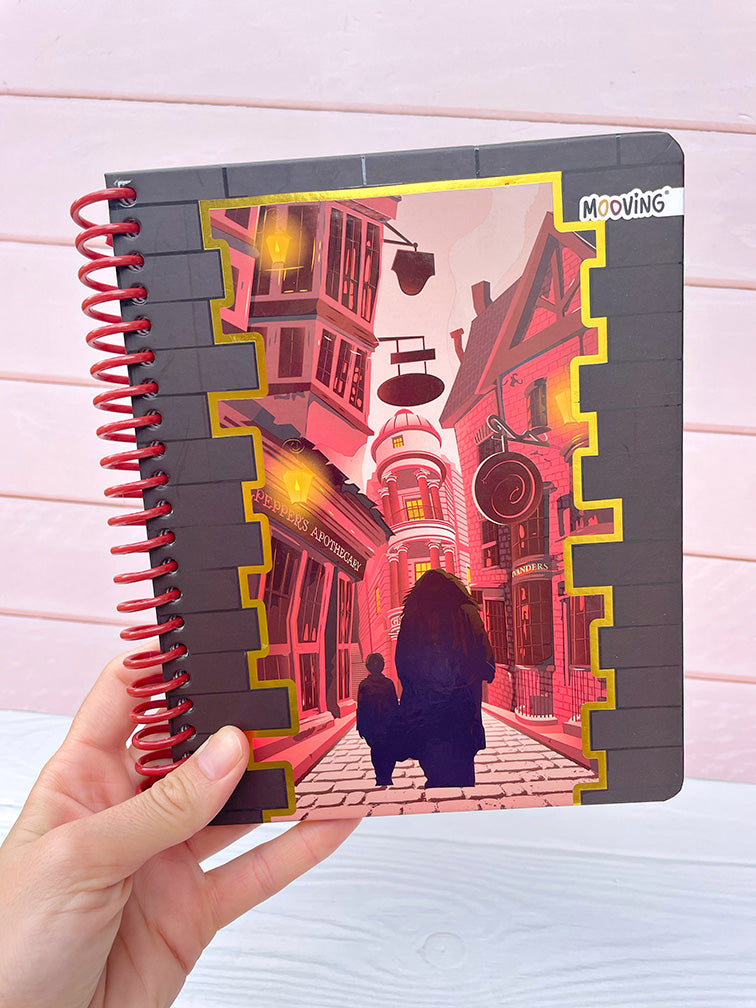 Cuaderno Premium 1/2 Oficio Harry Potter - Nueva Colección -