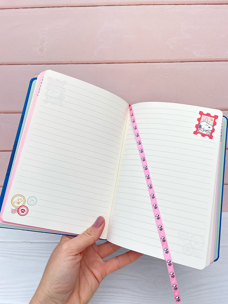 Cuaderno Cosido A5 Snoopy