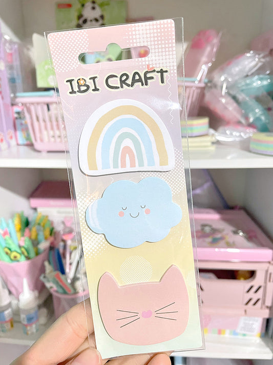 Set de Post it Cute Ibi Craft