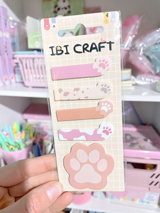 Set de Post it Huellitas Ibi Craft