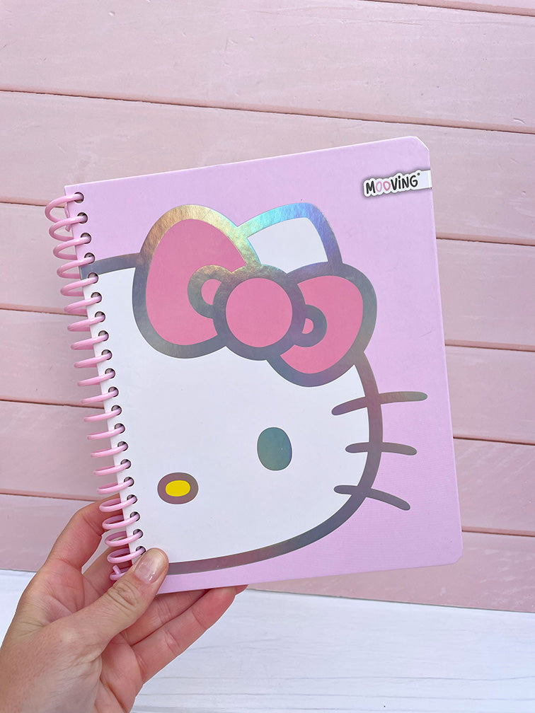 Cuaderno Premium 1/2 Oficio Hello Kitty Mooving