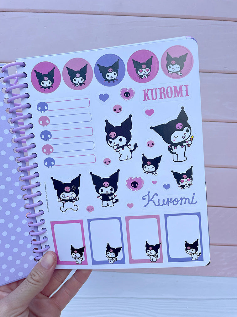 Cuaderno Premium 1/2 Oficio Kuromi - Nueva Colección -