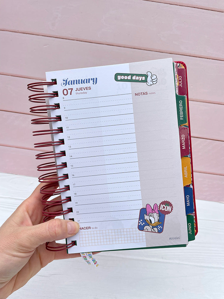 Agenda Mickey y Amigos Diaria Mooving 2027