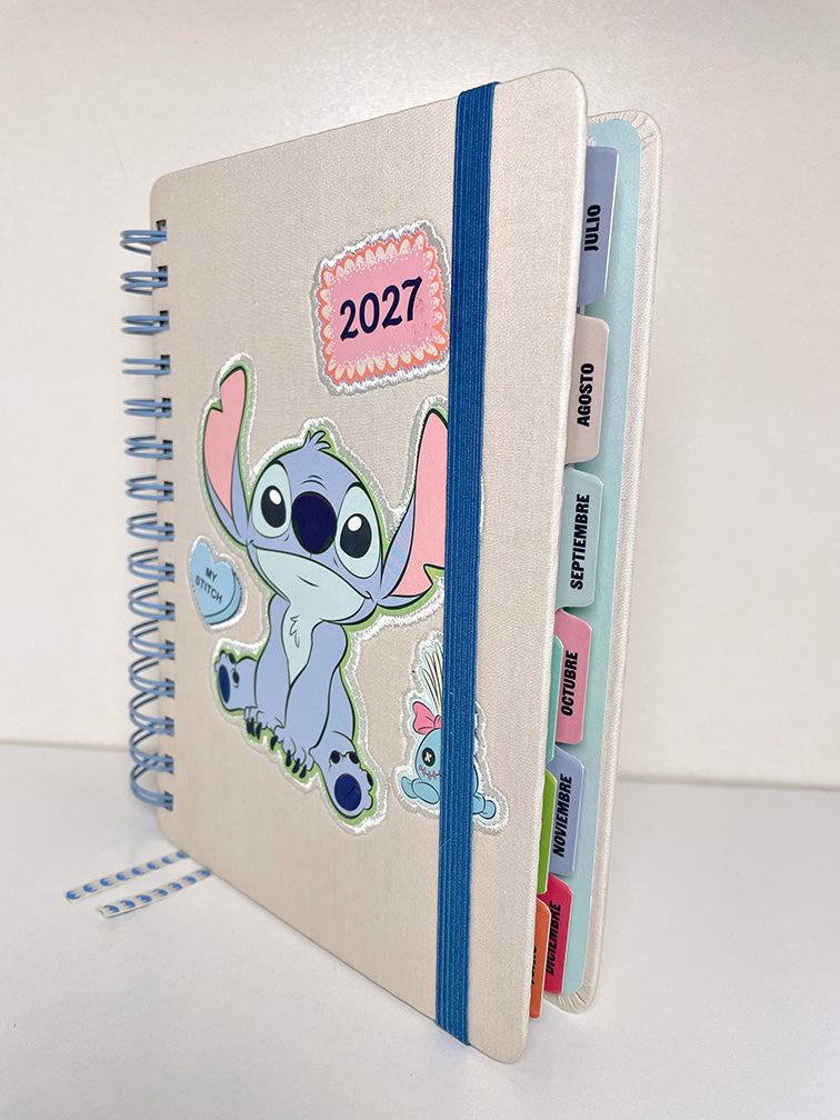 Agenda Stitch Diaria Mooving 2027