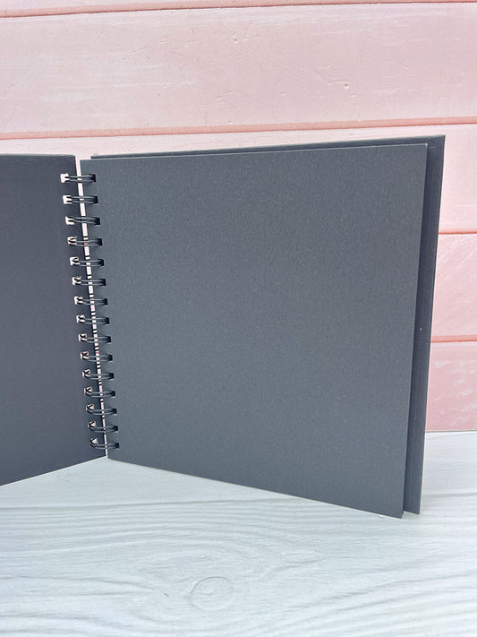 Álbum de Scrapbooking Negro