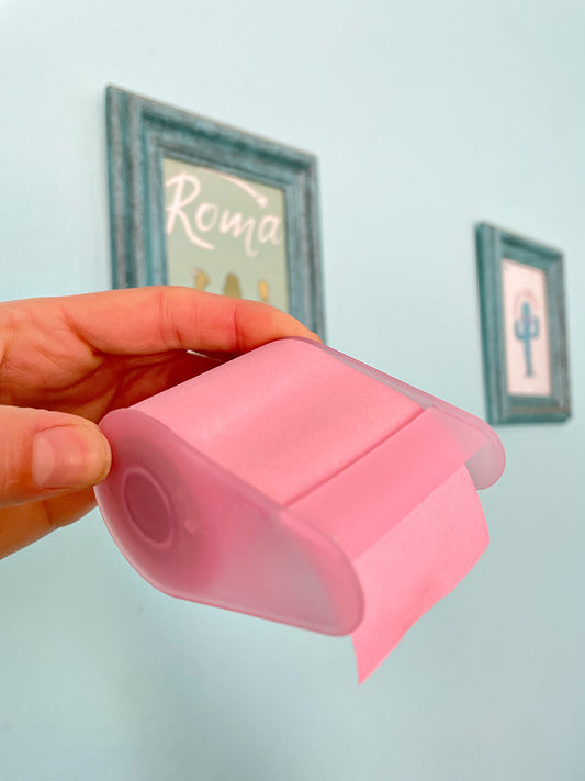 Rollito de Papel Adhesivo con Dispensador