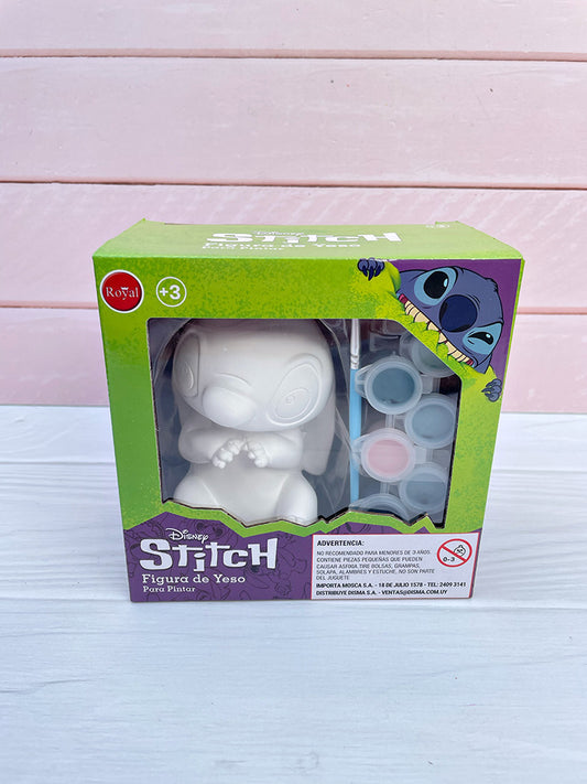 Stitch de Yeso para Pintar + Pinturas y Pincel