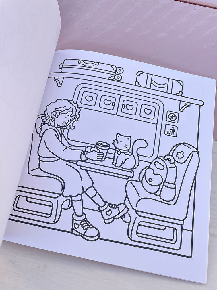 Libros con Escenas para Pintar