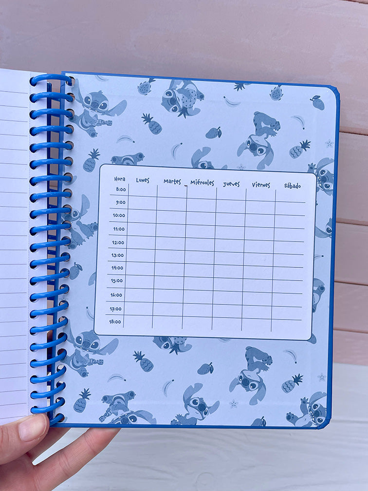 Cuaderno Premium 1/2 Oficio Stitch - Nueva Colección -