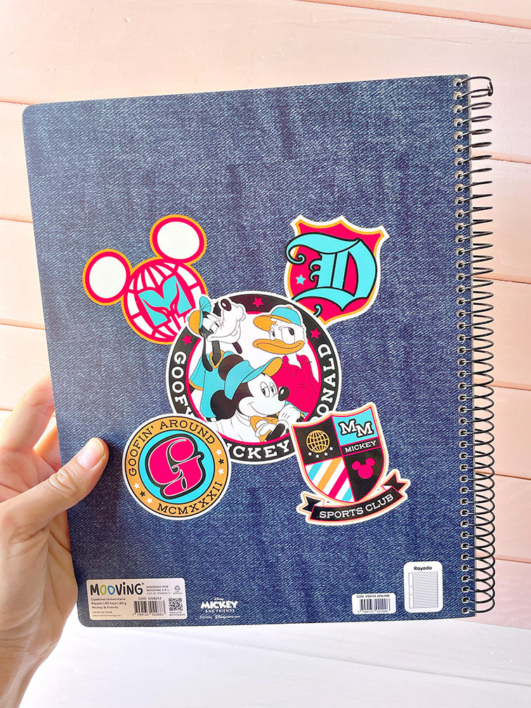 Cuadernola A4 Mickey y Amigos 96 Hojas