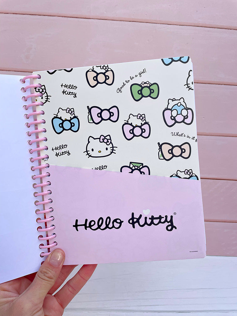 Cuaderno Premium 1/2 Oficio Hello Kitty Mooving