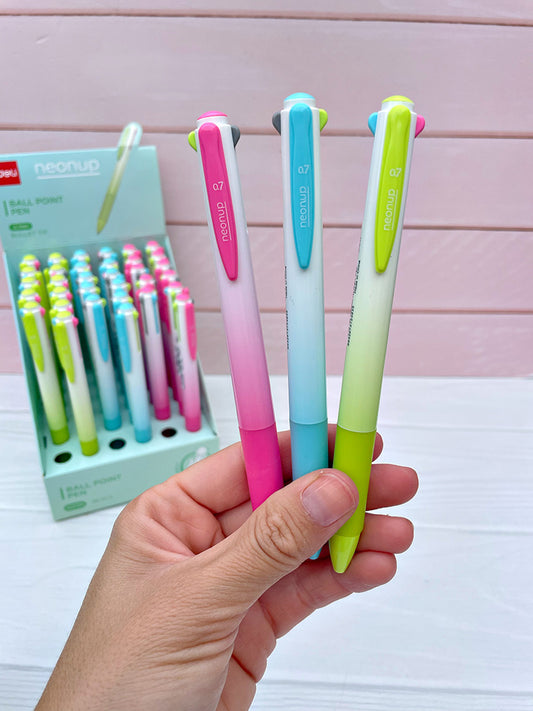 Lapicera 4 en 1 Deli