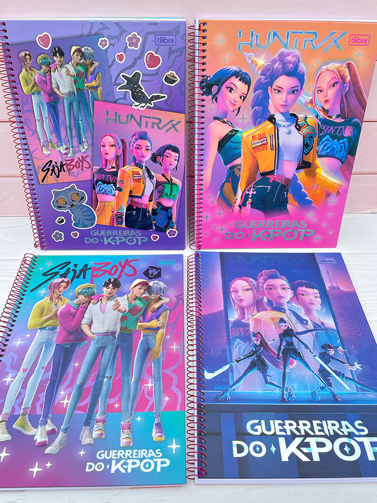 Cuadernolas Guerreras Kpop Tapa Dura