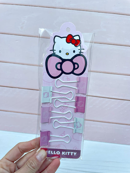Doble Clips Hello Kitty x6