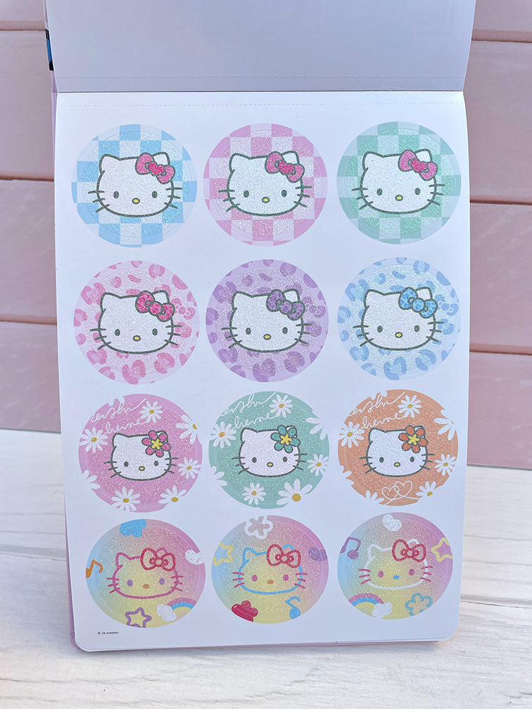 Libro con 450 Stickers de Hello Kitty