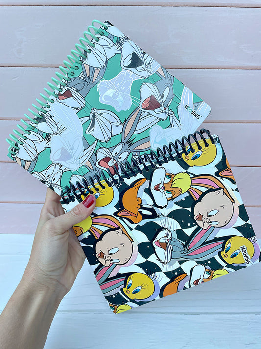 Cuaderno Premium 1/2 Oficio Looney Tunes Mooving
