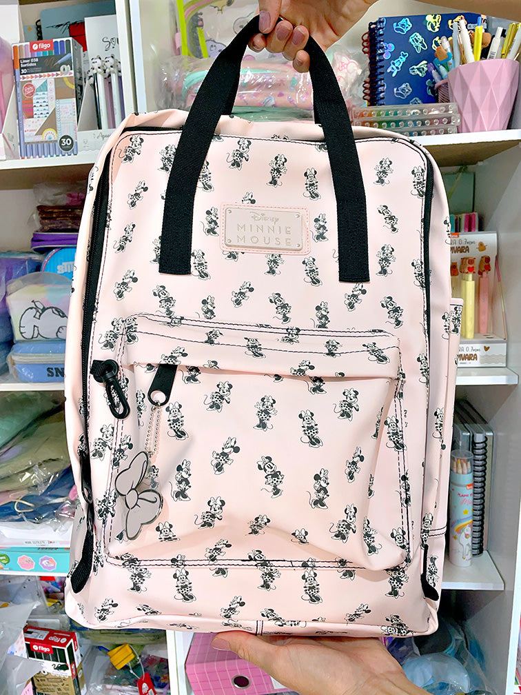 Mochila Minnie Rosa Mooving