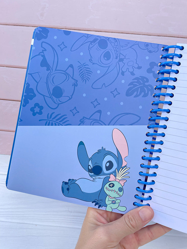 Cuaderno Premium 1/2 Oficio Stitch - Nueva Colección -