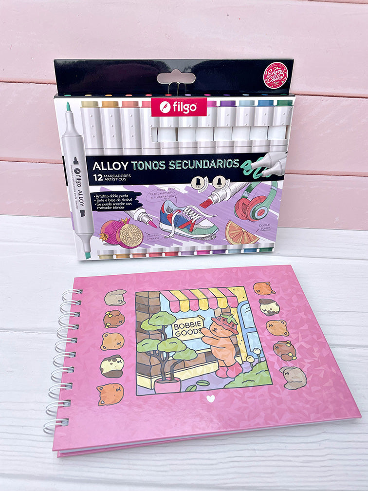 PROMO "Bobbie Goods" + 12 Marcadores Doble Punta