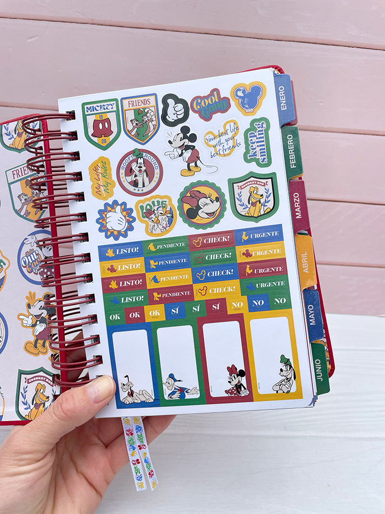 Agenda Mickey y Amigos Diaria Mooving 2027