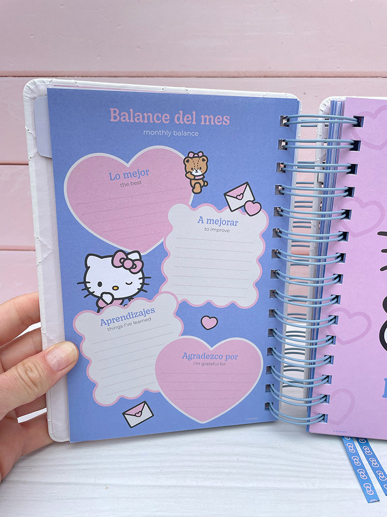 Agenda Hello Kitty Diaria Mooving 2027