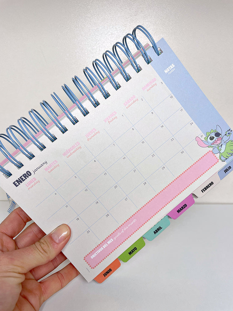 Agenda Stitch Diaria Mooving 2027