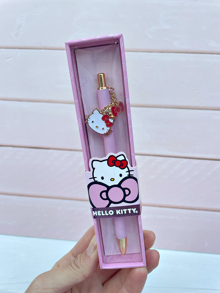 Lapicera Metálica en Caja Hello Kitty