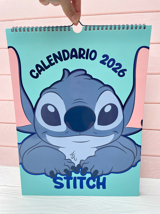 Calendario Stitch 2026 Mooving