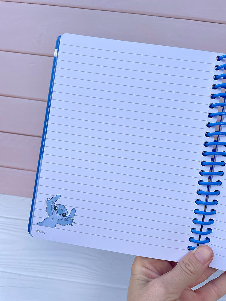 Cuaderno Premium 1/2 Oficio Stitch - Nueva Colección -