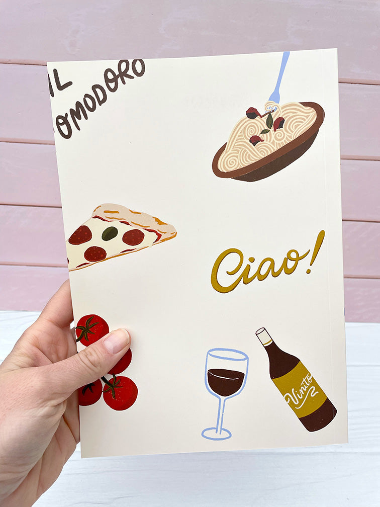 Cuaderno con Separadores "Pomodoro" Fw