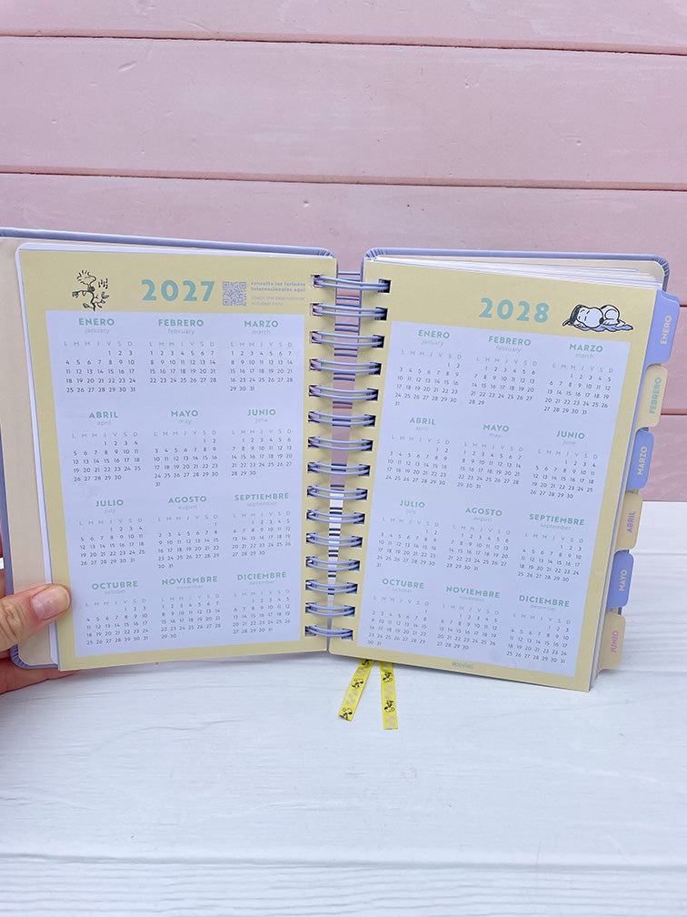 Agenda Snoopy Diaria Mooving 2027