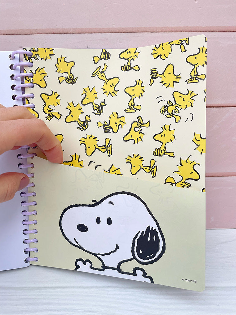 Cuaderno Premium 1/2 Oficio Snoopy Mooving