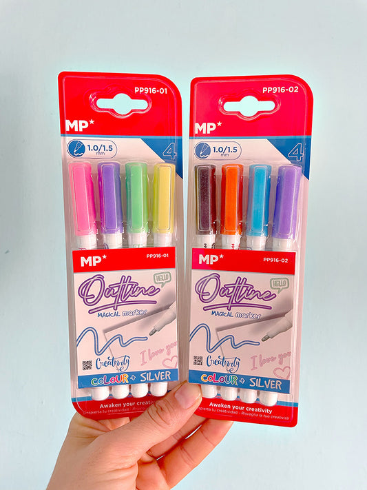 Marcadores Outliner x4