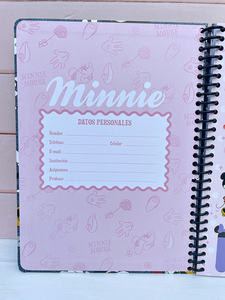Cuadernola Tapa Dura Minnie Mooving