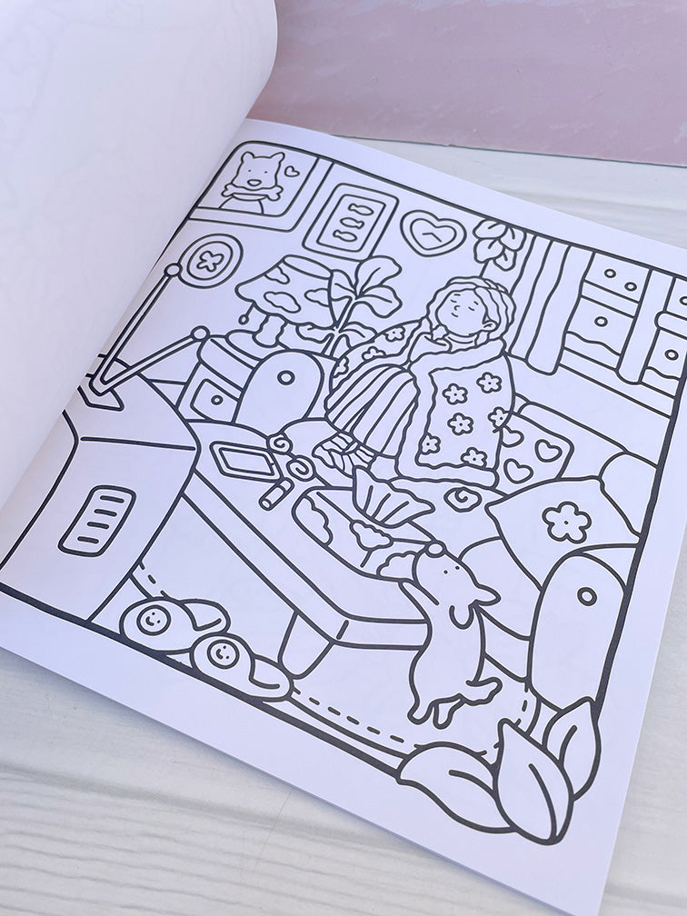 Libros con Escenas para Pintar
