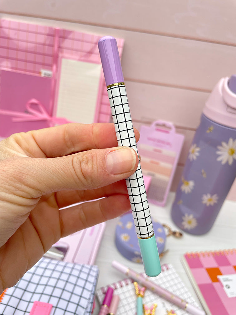 Lapicera Metálica y Lápiz Infinito Fw