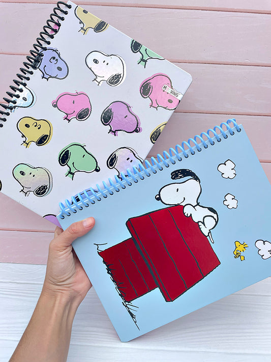 Cuadernola Tapa Dura Snoopy Mooving