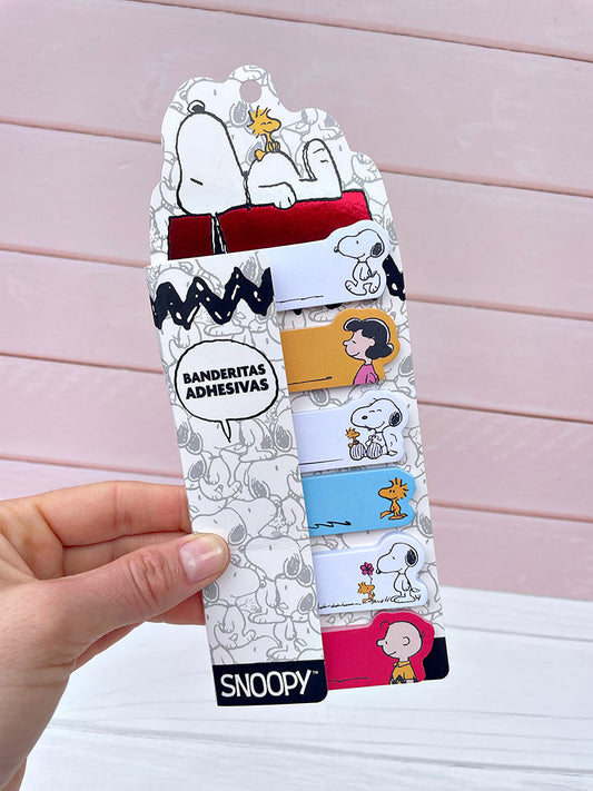 Set de Banderitas Señaladoras Snoopy x6