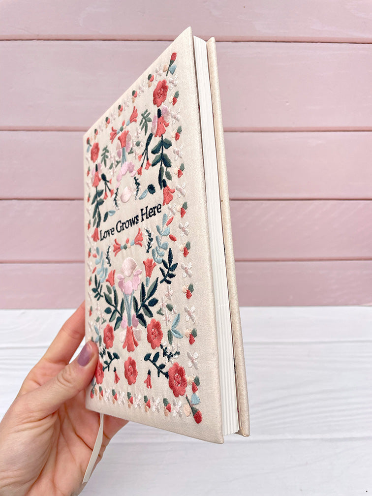 Cuaderno Bordado "Colección Helen" Ibi Craft