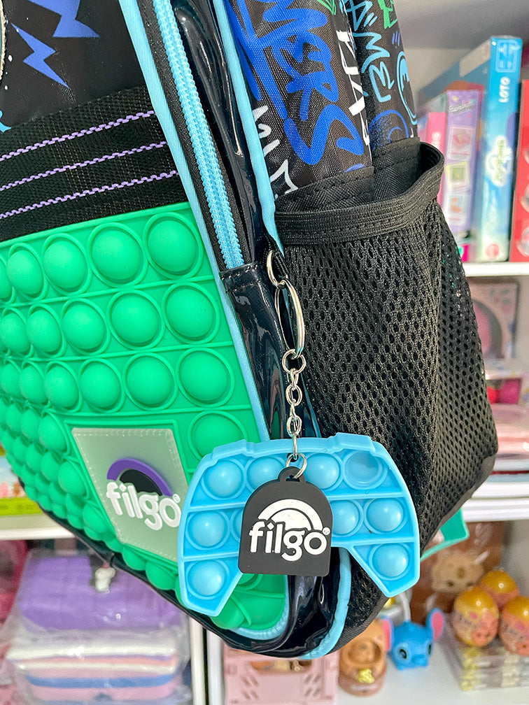 Mochila Filgo Pop it Gamer 45 cm