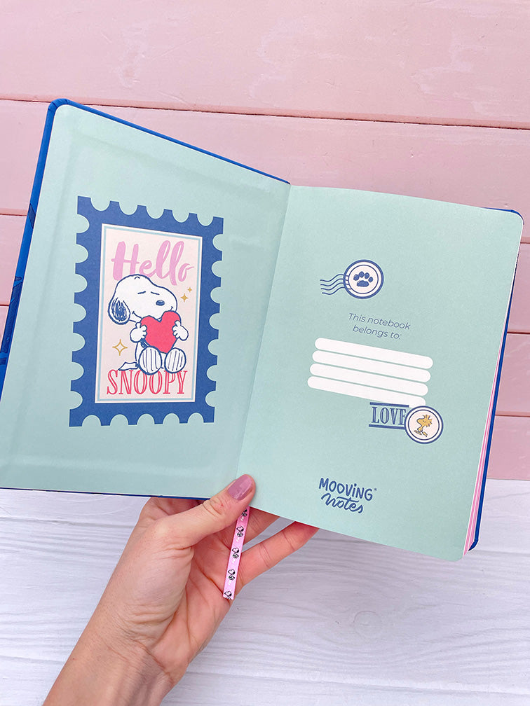 Cuaderno Cosido A5 Snoopy