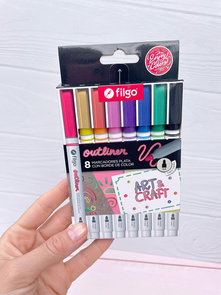 Marcadores Outliner Filgo x8