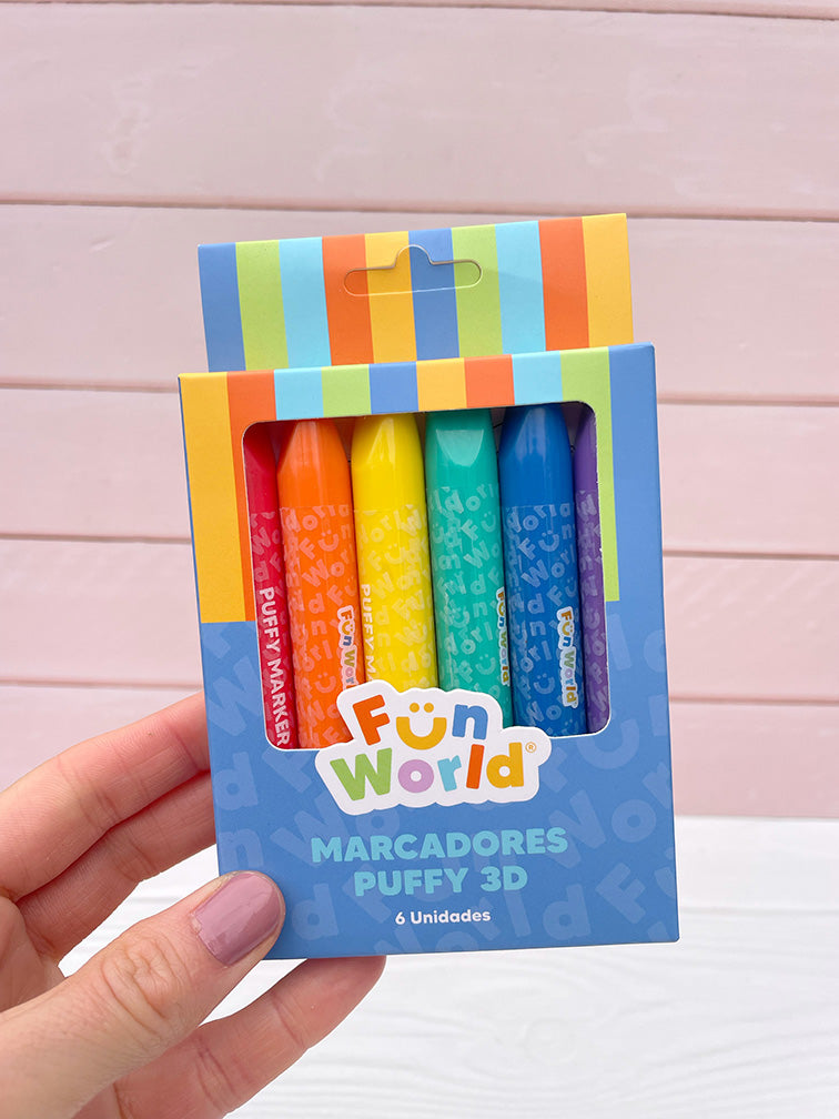 Marcadores Puffy 3D