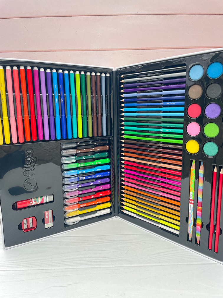 Valijita Artística con 90 Piezas Filgo