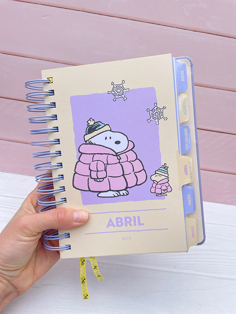 Agenda Snoopy Diaria Mooving 2027