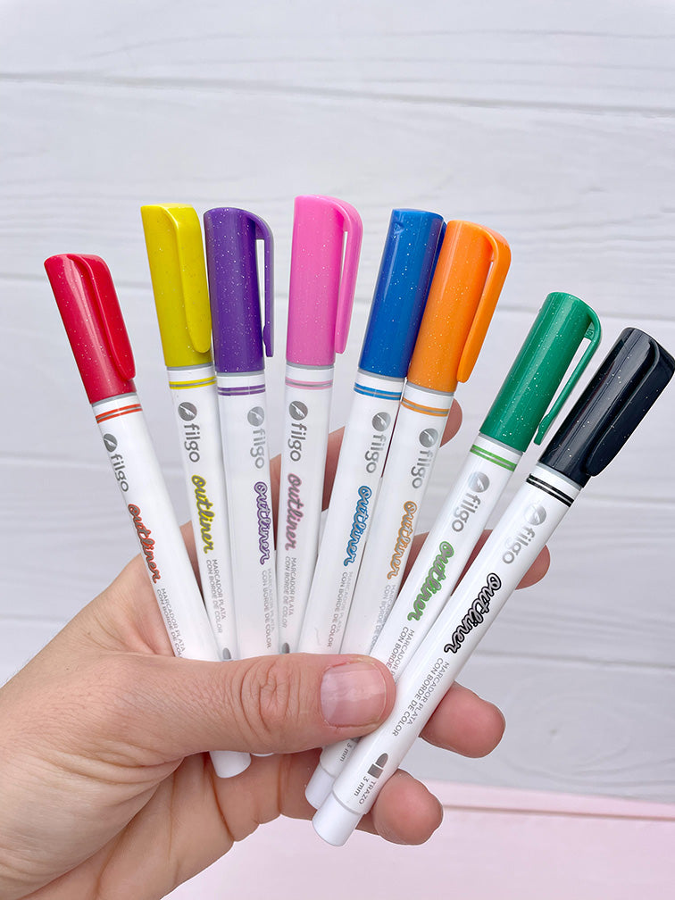 Marcadores Outliner Filgo x8